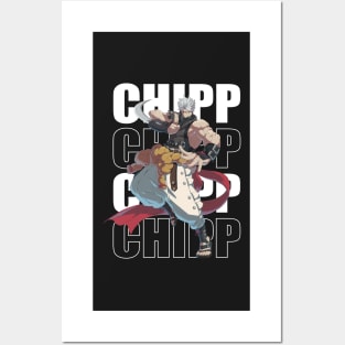 Chipp Zanuff Guilty Gear Strive (White Line) Posters and Art